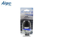 Matériel bleu bouteille d'ABS de couleur de parfum de luxe de voiture d'odeur d'air de montagne/en verre
