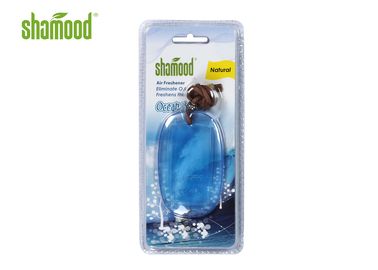 Polymère naturel du parfum d'ambiance 17g de voiture de conception transparente pour accrocher de miroir de vue arrière