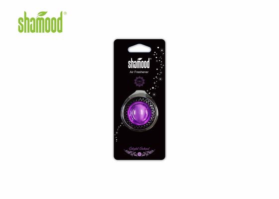 Parfum d'ambiance frais pourpre de membrane de parfum de voiture de Nacklace pour le miroir de vue arrière de conduit