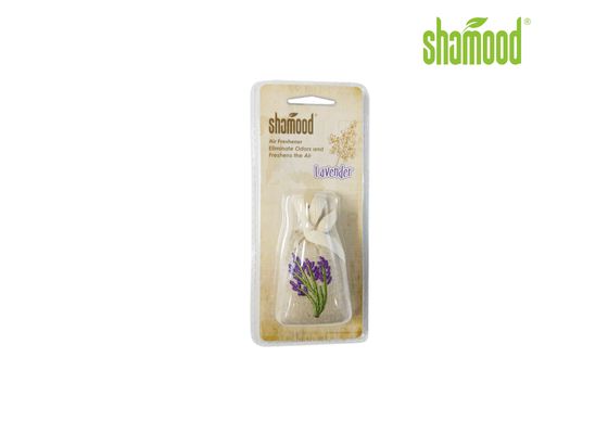 Le parfum d'ambiance de toile accrochant de sac de sachet pour des parfums de lavande de voiture sentent enlèvent le désodorisant